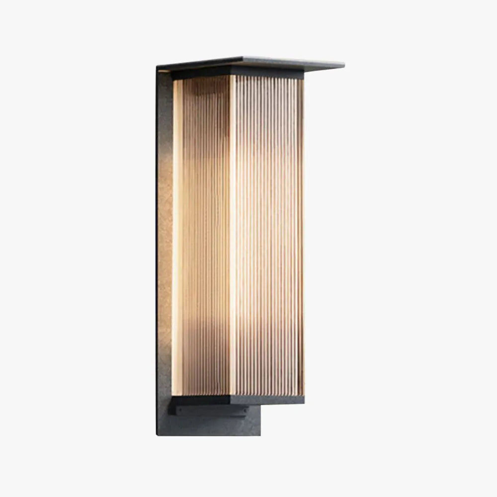Ray Collection | Modern Outdoor Wall Lamp with Bright Illumination | Elegant Design for Courtyards and Terraces 7
