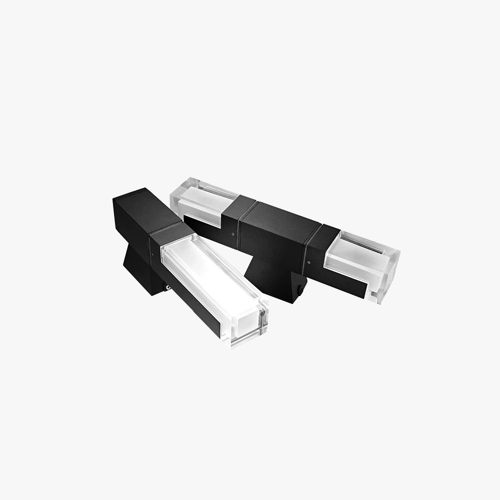 Rectangular Outdoor Wall Lamp | Sensor