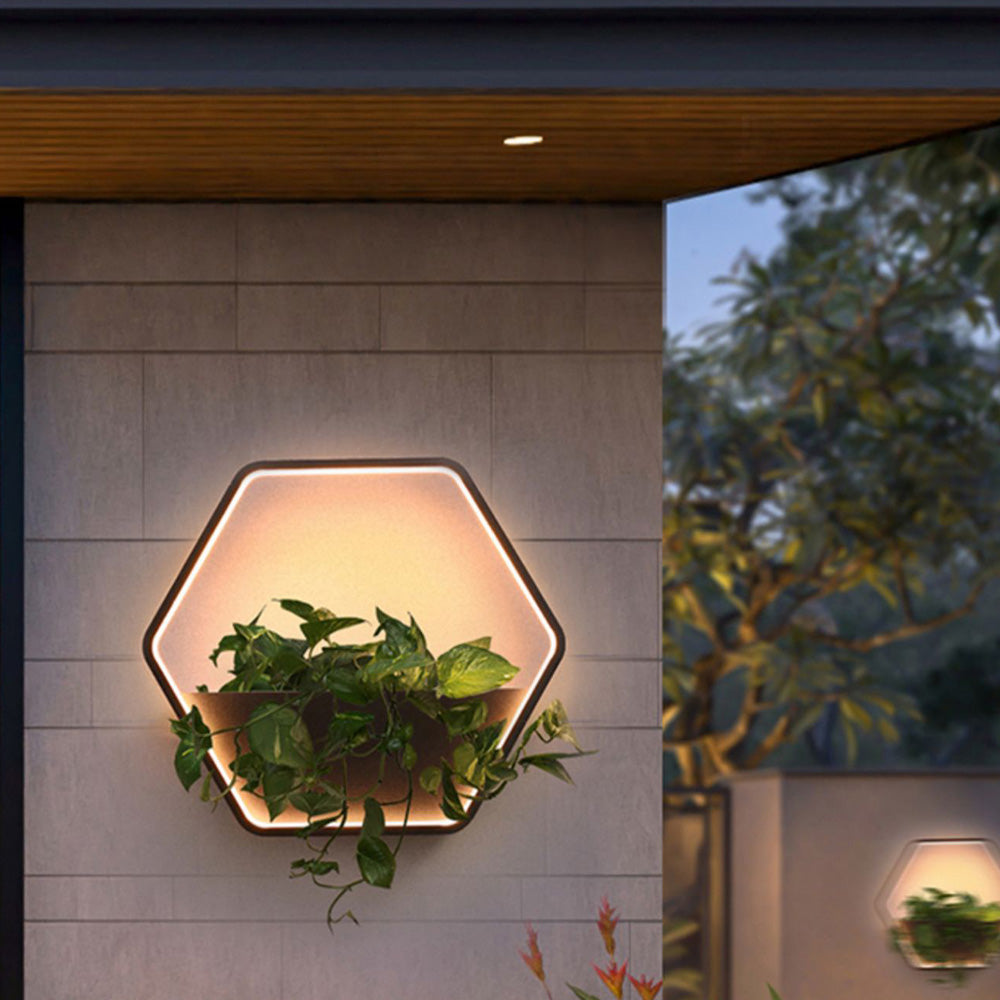 Ray Collection | Modern Outdoor Wall Lamp with Warm LED Light | Stylish Metal Design for Elegant Illumination 2