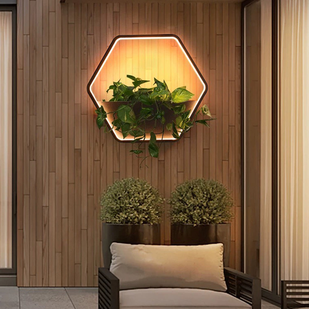 Ray Collection | Modern Outdoor Wall Lamp with Warm LED Light | Stylish Metal Design for Elegant Illumination 3