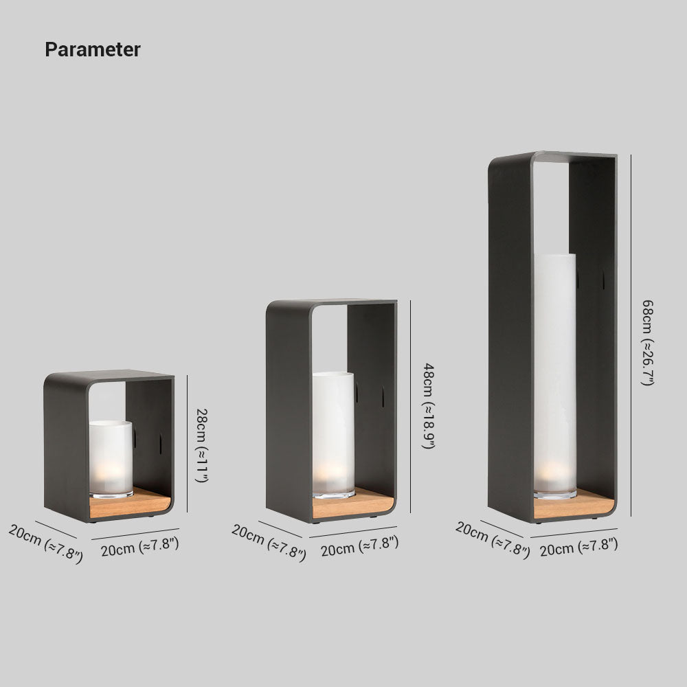 Ray Outdoor Floor Lamp | 3 Sizes | 4 Bases