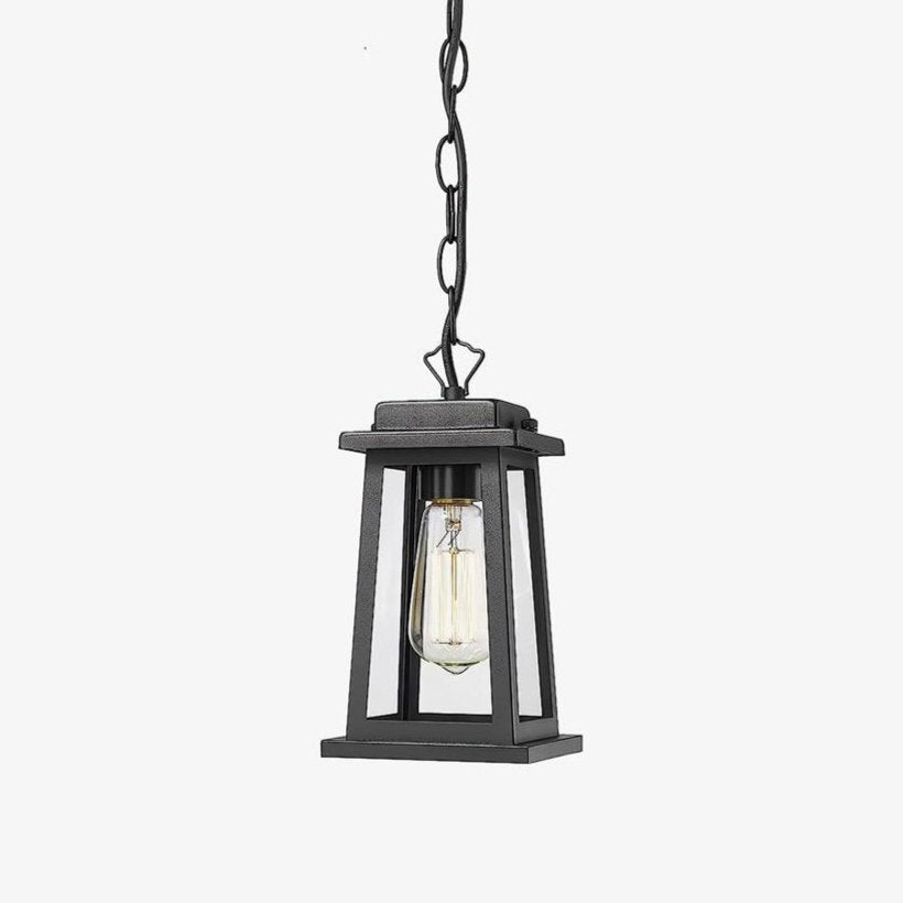 Ray Collection | Outdoor Hanging Pendant Light with Vintage Design | Durable Metal Frame for Elegant Illumination 1
