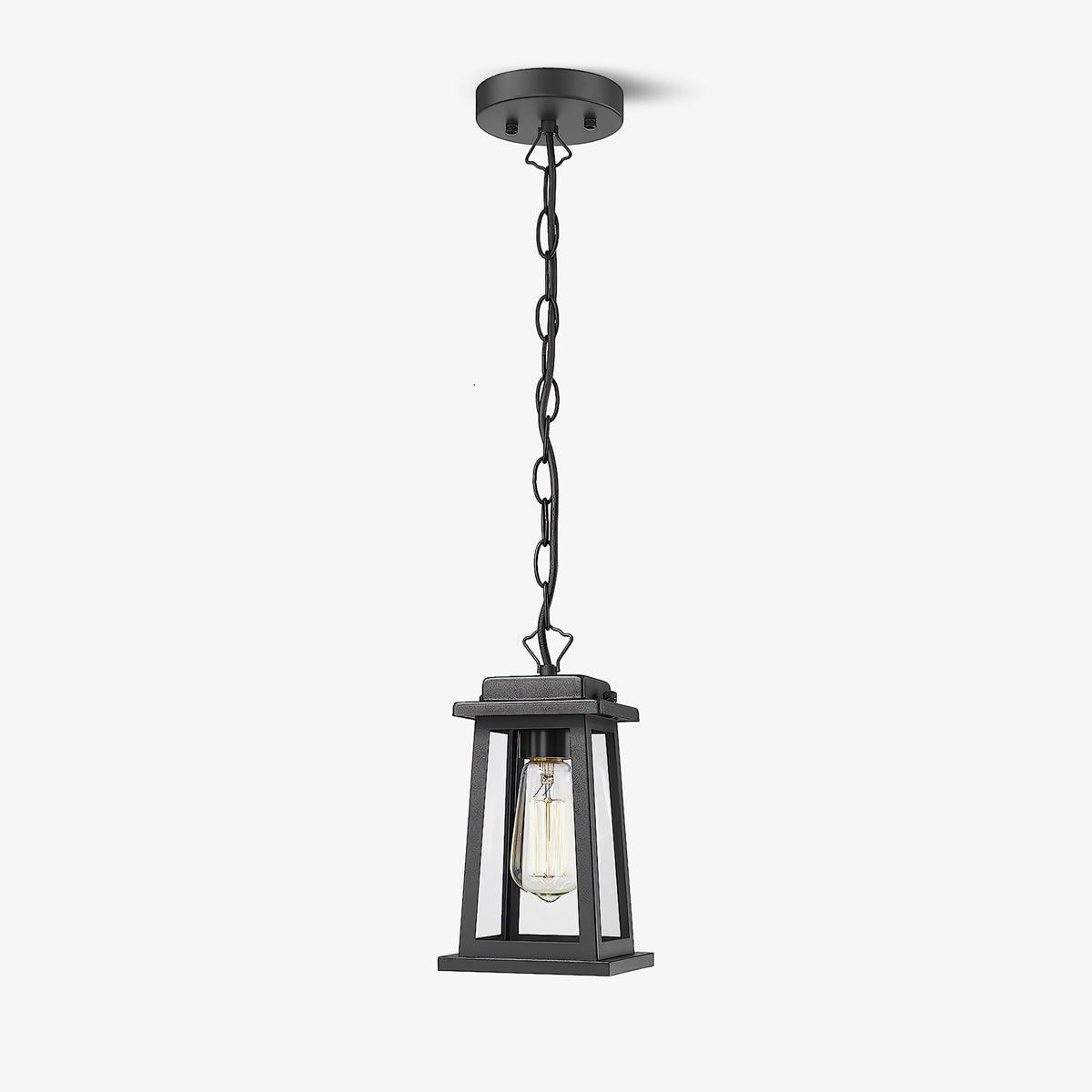 Ray Collection | Outdoor Hanging Pendant Light with Vintage Design | Durable Metal Frame for Elegant Illumination 5