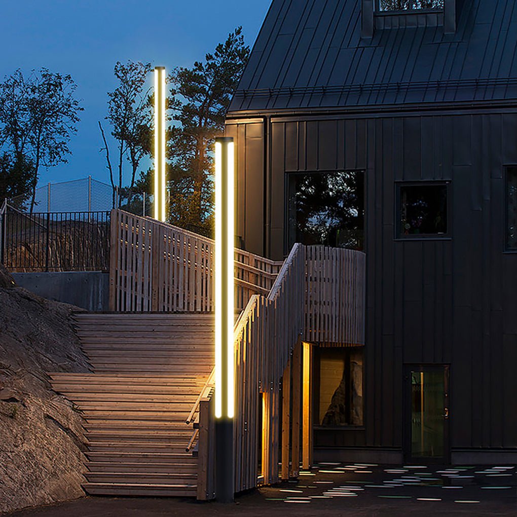 Ray Column Outdoor Path Light | Steady/Sensor