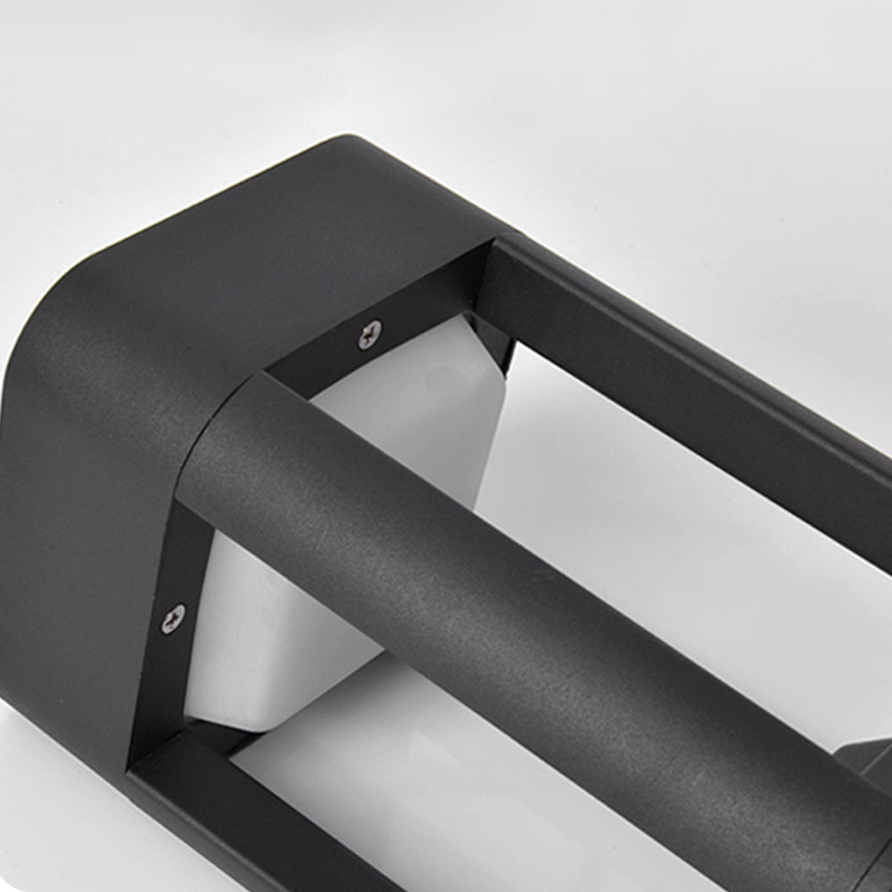 Ray Collection | Outdoor Path Light with Motion Sensor & Modern Design | Elegant Black Metal Fixture for Safe Garden Illumination 7