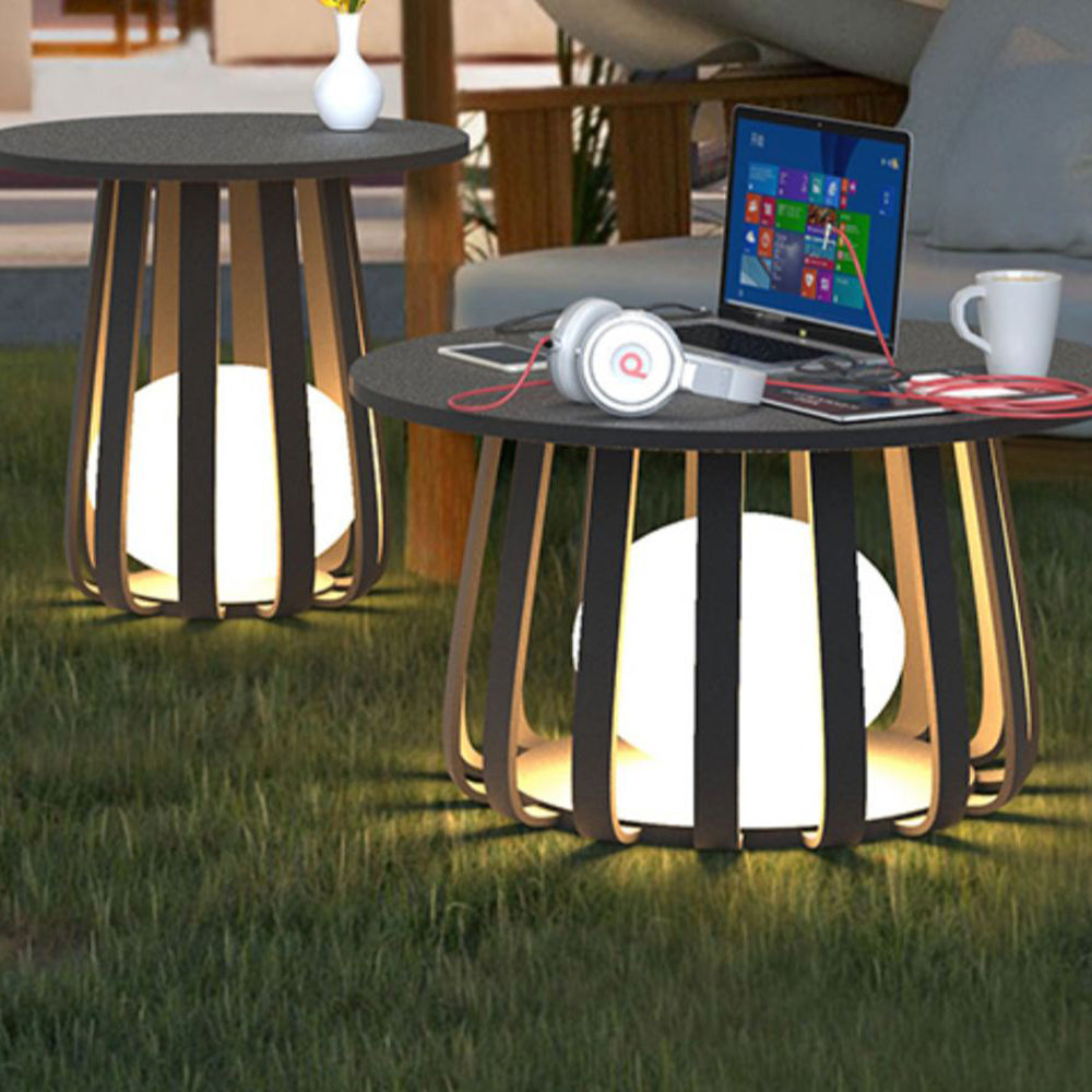 Ray Outdoor Solar Floor Lamp | H45/H55cm