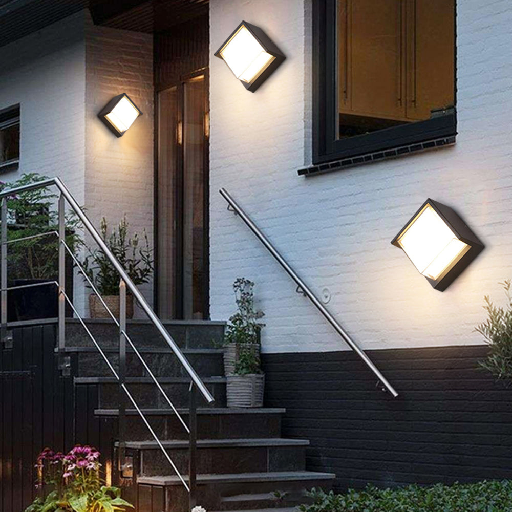 Ray Collection | Outdoor Wall Lamp with Warm LED Light | Modern Design for Patios and Gardens 6