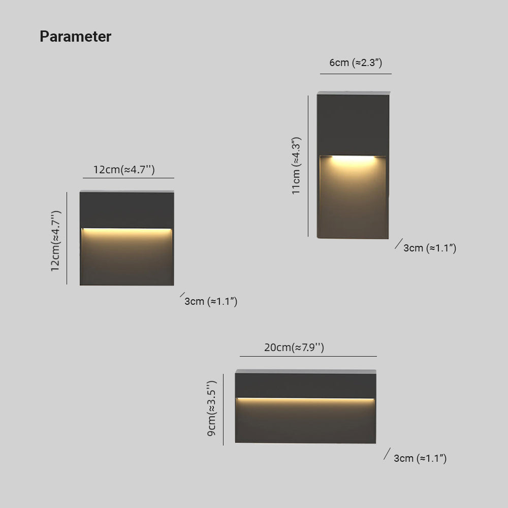 Ray Collection | Outdoor Wall Light with Motion Sensor & Durable Design | Warm Illumination for Safety and Style 4