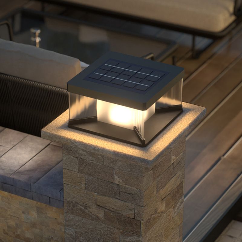 Solar LED Outdoor Pillar Light