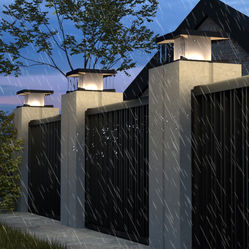 Solar LED Outdoor Pillar Light