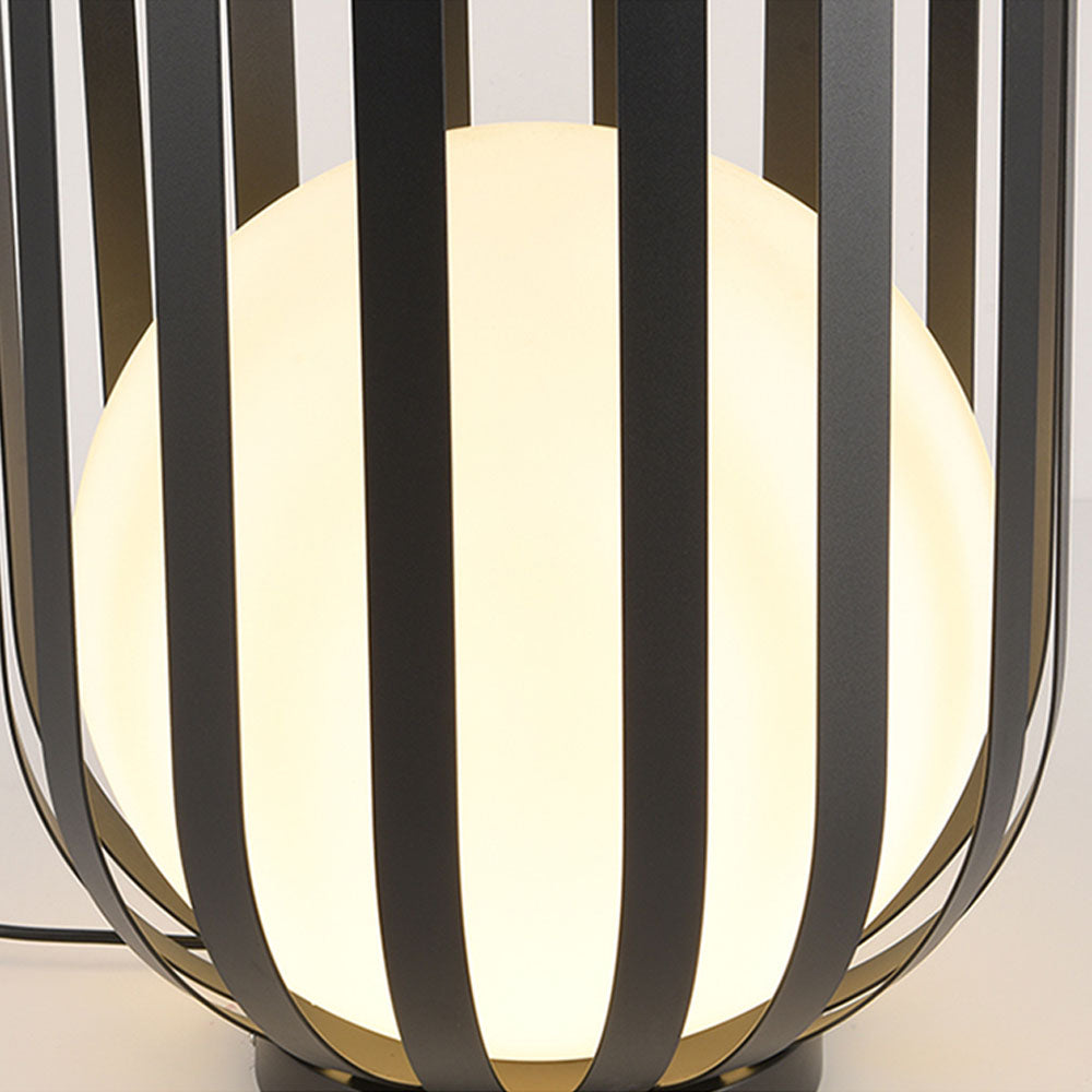 Ray Modern Globe Solar Floor Lamp | 3 Sizes