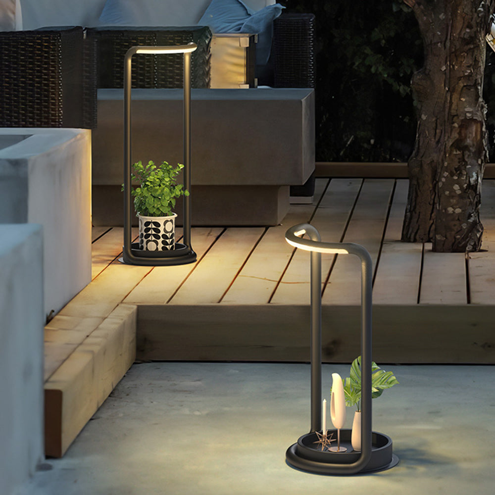 Ray Solar Outdoor Floor Lamp | 3 Sizes