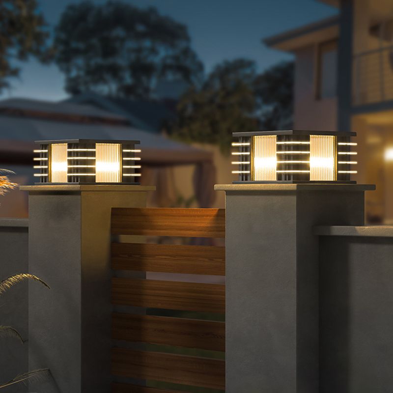 Ray Collection | Solar Outdoor Lamp with Warm LED Light | Stylish Garden Lighting for Patios and Walkways 7