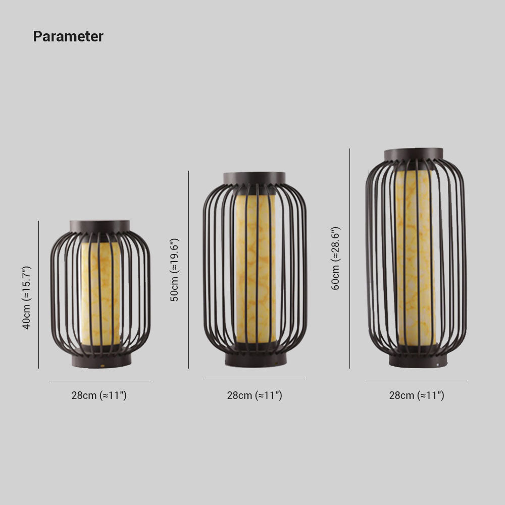 Ray Collection | Solar Outdoor Lantern with Antique Brass Finish | Durable Lighting for Inviting Outdoor Spaces 4