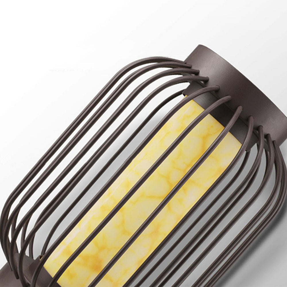 Ray Collection | Solar Outdoor Lantern with Antique Brass Finish | Durable Lighting for Inviting Outdoor Spaces 8