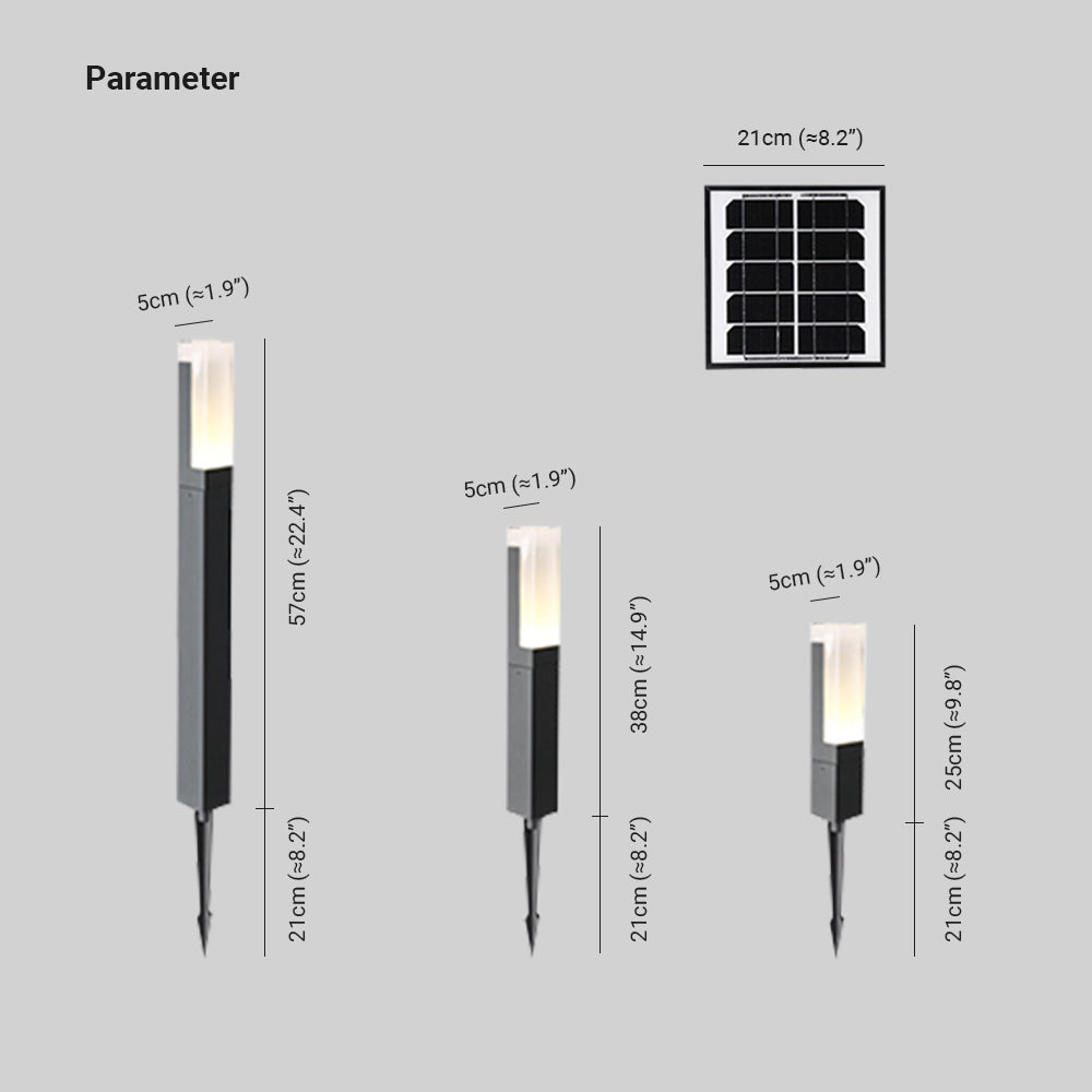 Solar Outdoor Path Light | Motion Sensor