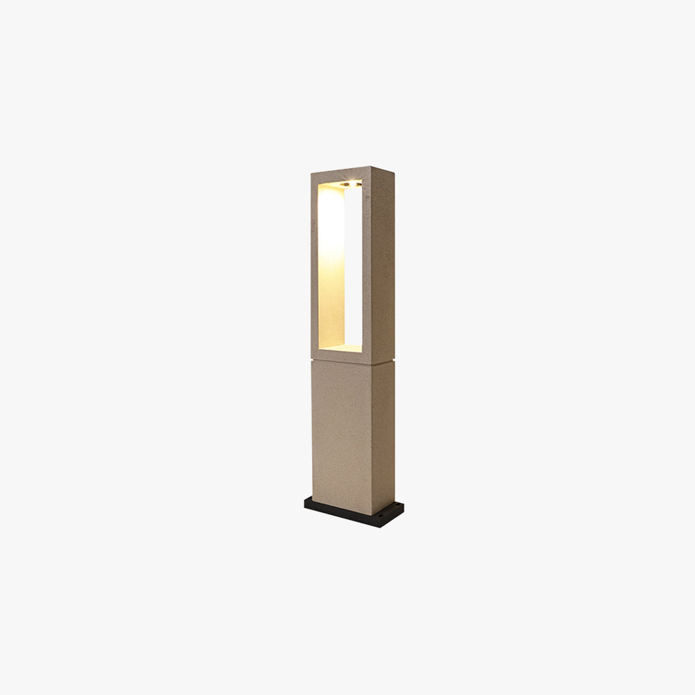 Rectangular Hollow Outdoor Path Light