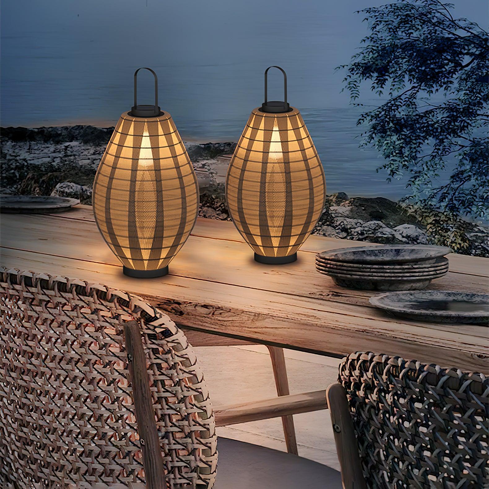 Ray Mesh Beacon | Outdoor Lamp with Waterproof Design | Elegant Solar Lights for Ambient Garden & Patio Illumination 2