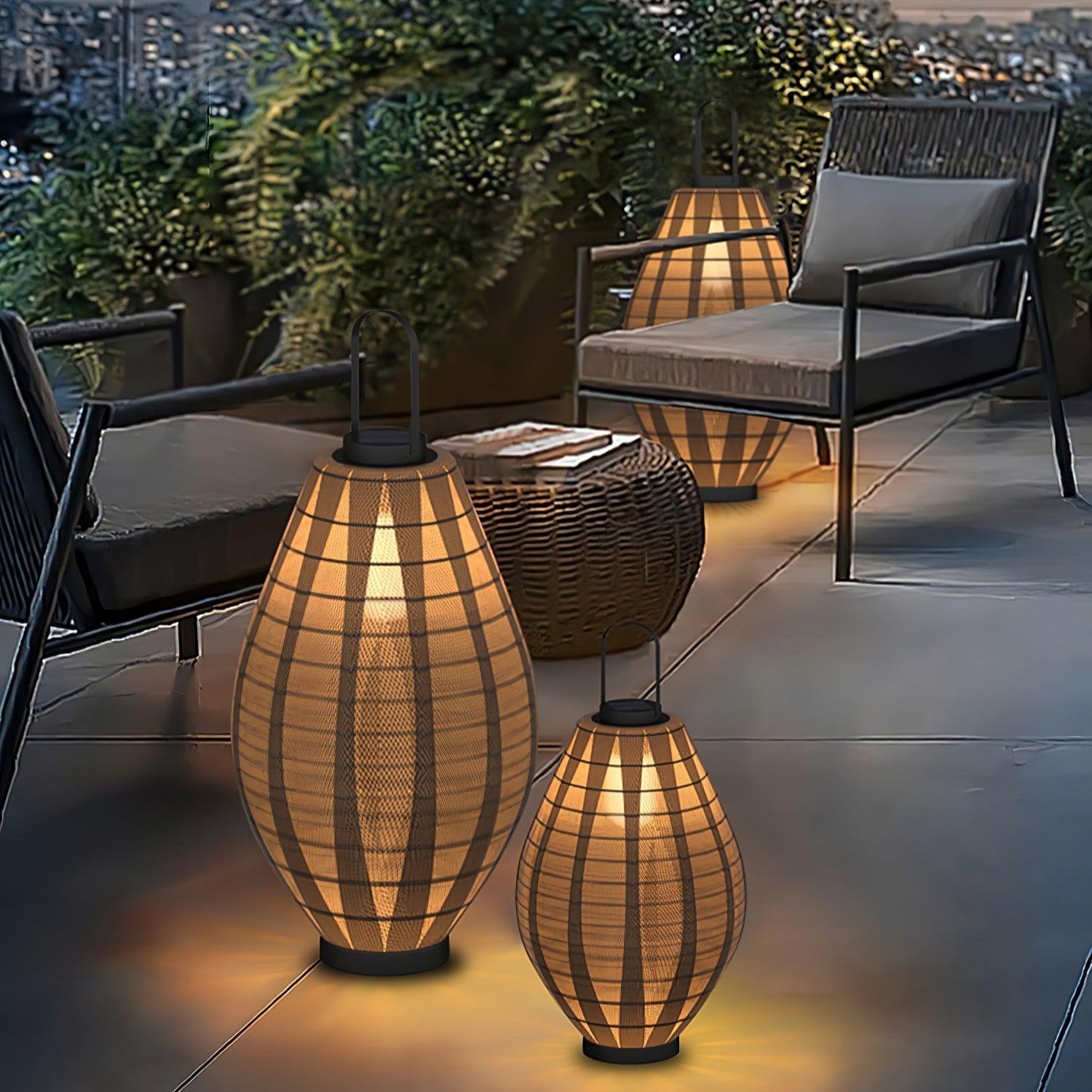 Ray Mesh Beacon | Outdoor Lamp with Waterproof Design | Elegant Solar Lights for Ambient Garden & Patio Illumination 7