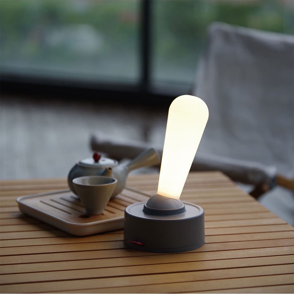 Retro Lever Switch Table Lamp | Cordless Design with Dual Brightness | Versatile Bedside and Desk Lighting 2