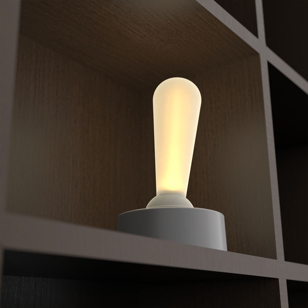 Retro Lever Switch Table Lamp | Cordless Design with Dual Brightness | Versatile Bedside and Desk Lighting 3