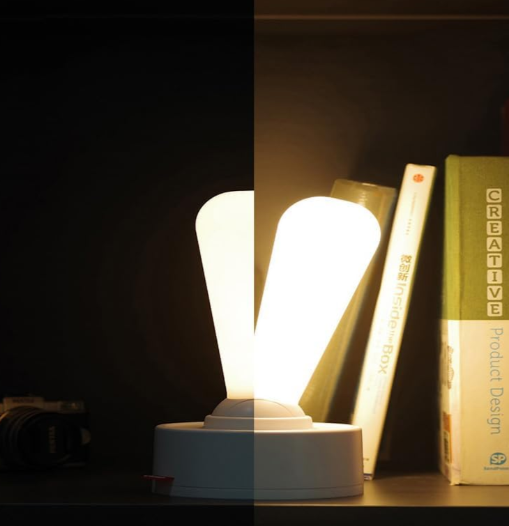 Retro Lever Switch Table Lamp | Cordless Design with Dual Brightness | Versatile Bedside and Desk Lighting 4