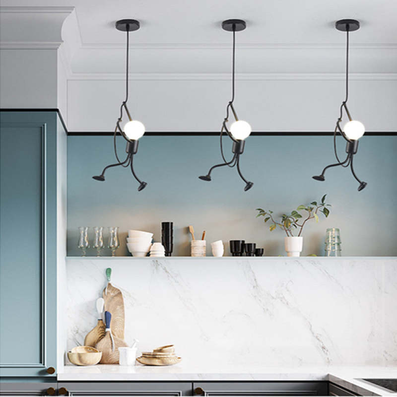 Retro Modern Pendant Light with Adjustable Chain for Stylish Kitchen Illumination 2