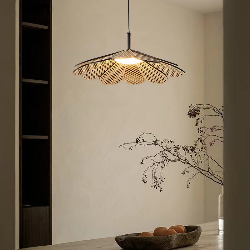 Ritta Vintage Wood Pendant Light | Model A/B | Wood/Walnut