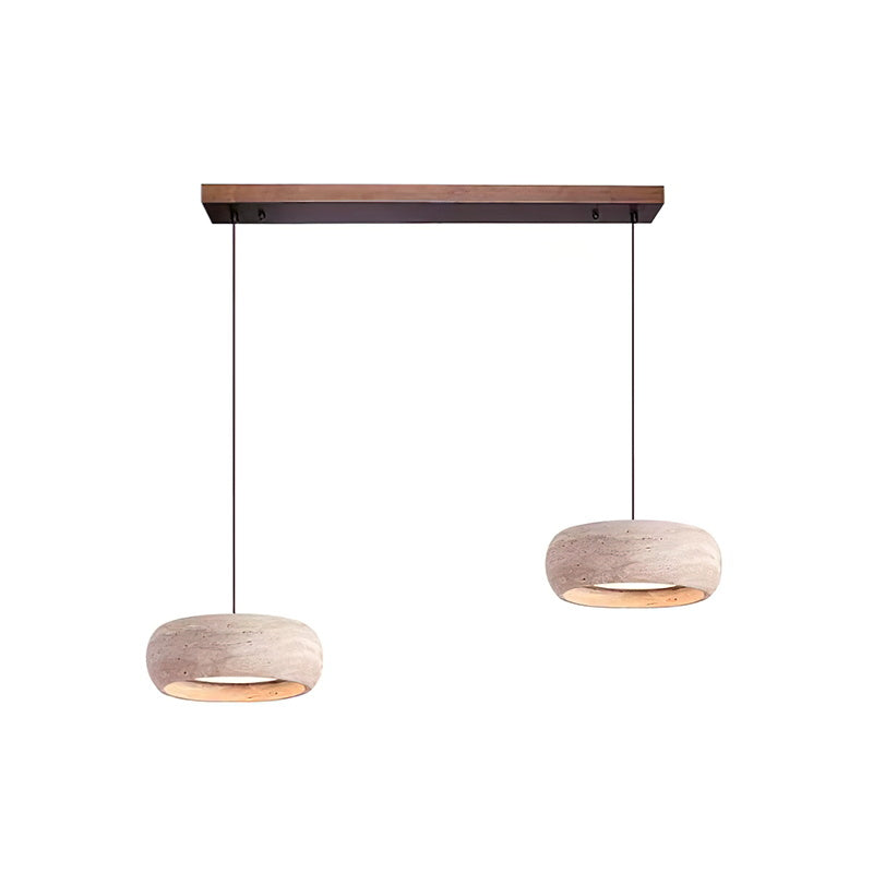 Ritta | Pendant Light with Natural Travertine Design & Dimmable Feature | Elegant Kitchen Pendant Lighting for Ambient Glow 10
