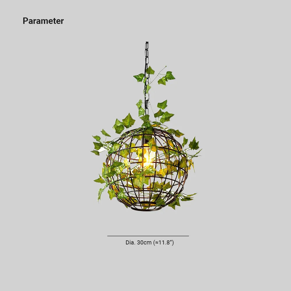 Rustic Globe Pendant Light | Elegant Metal Design with Adjustable Cord | Perfect for Kitchen Pendant Lighting 4