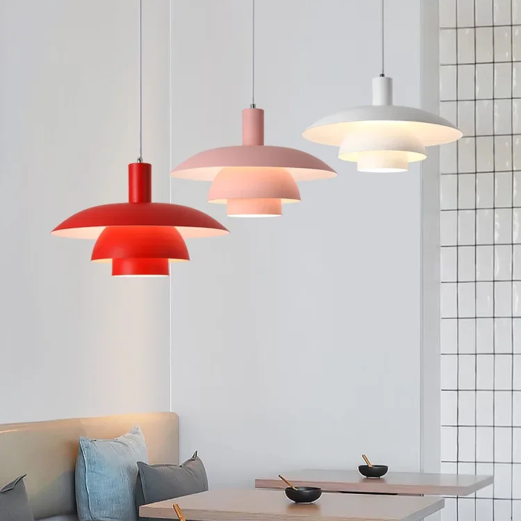 Scandinavian Style | Danish Design Pendant Light with Soft Ambient Glow | Minimalist Fixture for Elegant Interiors 3