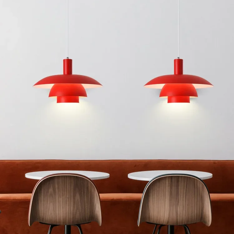 Scandinavian Style | Danish Design Pendant Light with Soft Ambient Glow | Minimalist Fixture for Elegant Interiors 4