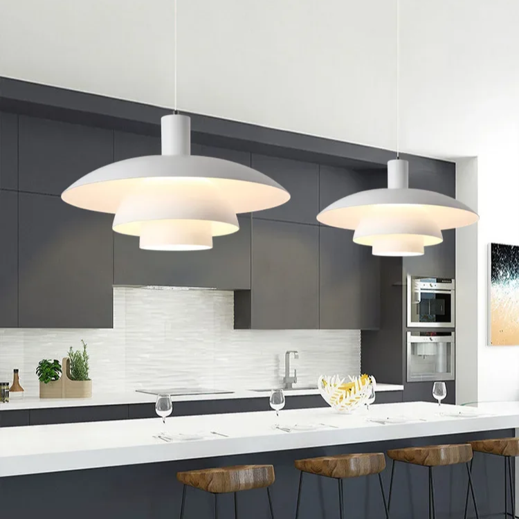 Scandinavian Style | Danish Design Pendant Light with Soft Ambient Glow | Minimalist Fixture for Elegant Interiors 5