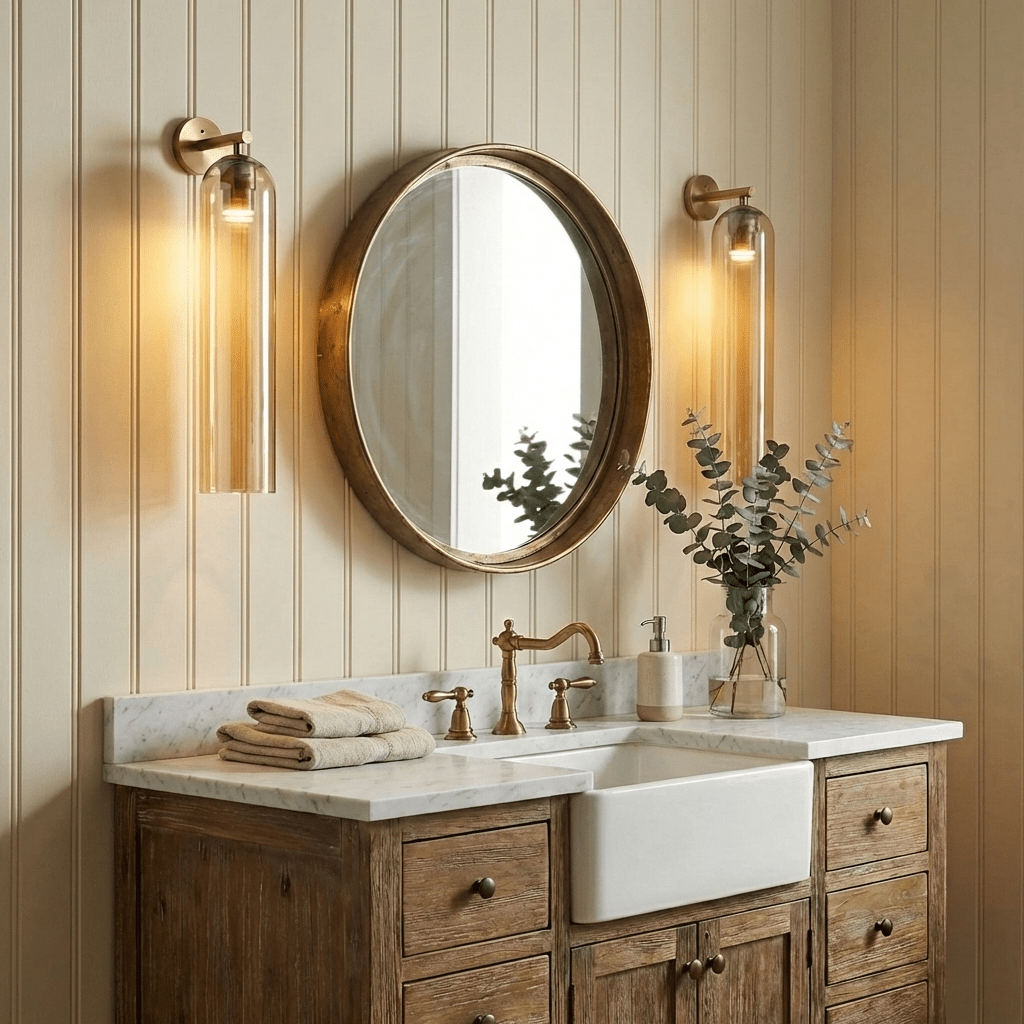 Sculptural Glass Wall Sconce | Cylindrical Design with Soft Diffused Glow for Elegant Lighting 7