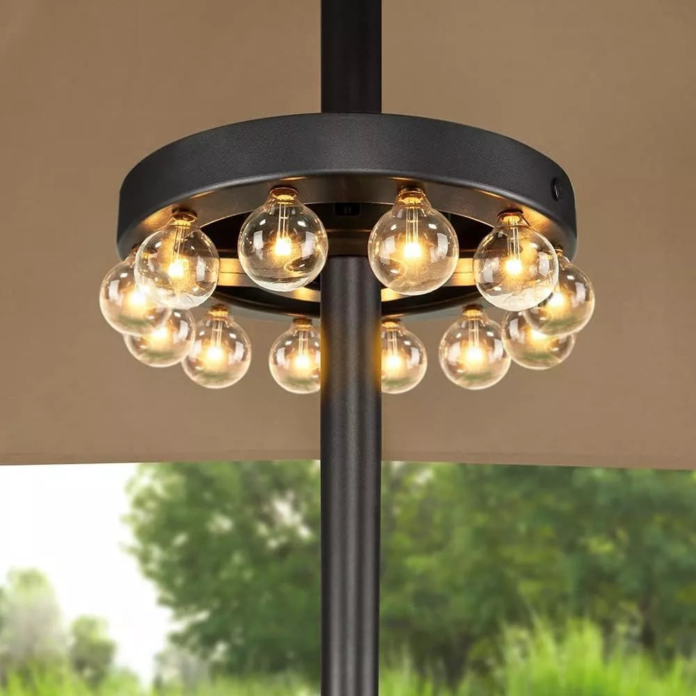 ShineShade | Outdoor Lamp with Remote Control & Timer | Elegant LED Lighting for Cozy Garden Evenings 0