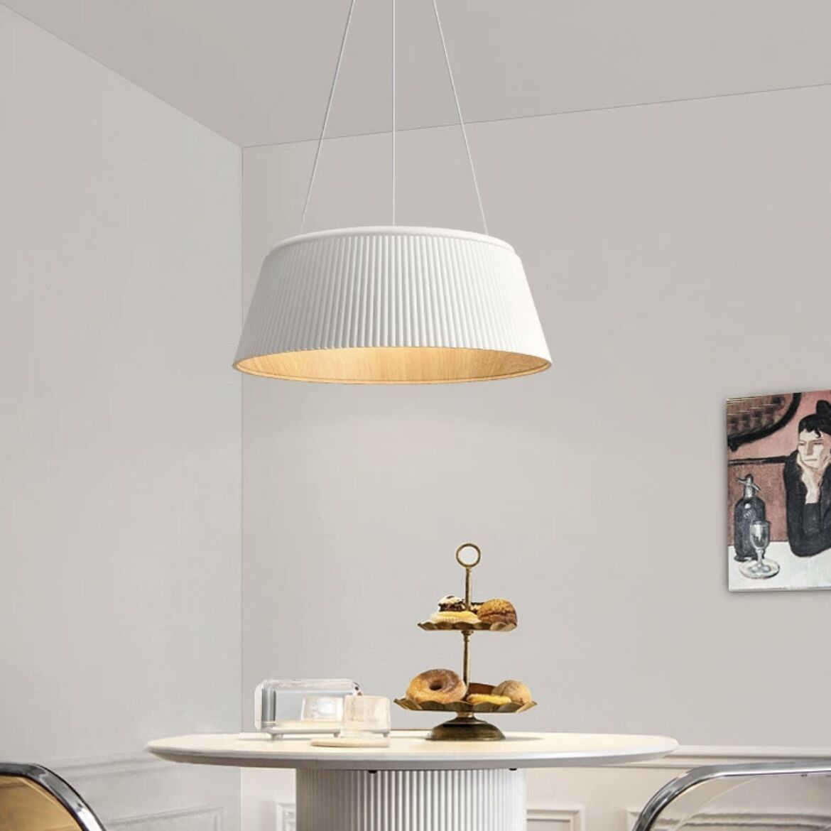Silva Collection | Black Pendant Light with Dimmable Feature | Modern Ceiling Fixture for Elegant Kitchen Lighting 2