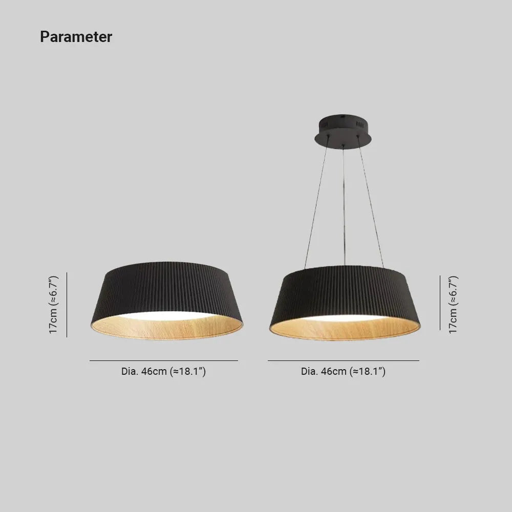 Silva Collection | Black Pendant Light with Dimmable Feature | Modern Ceiling Fixture for Elegant Kitchen Lighting 4