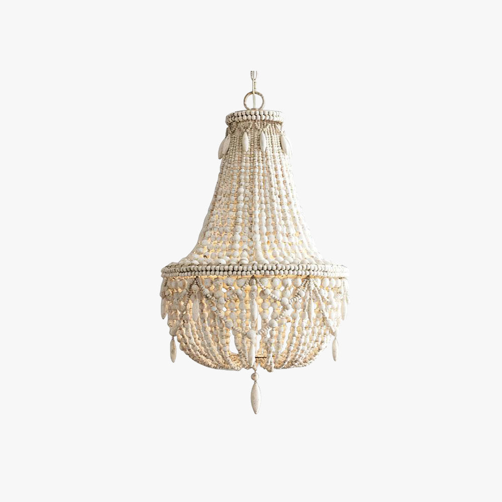 Silva | Pendant Light with Crown Design & Adjustable Chain | Rustic Chandelier for Elegant Kitchen and Dining Spaces