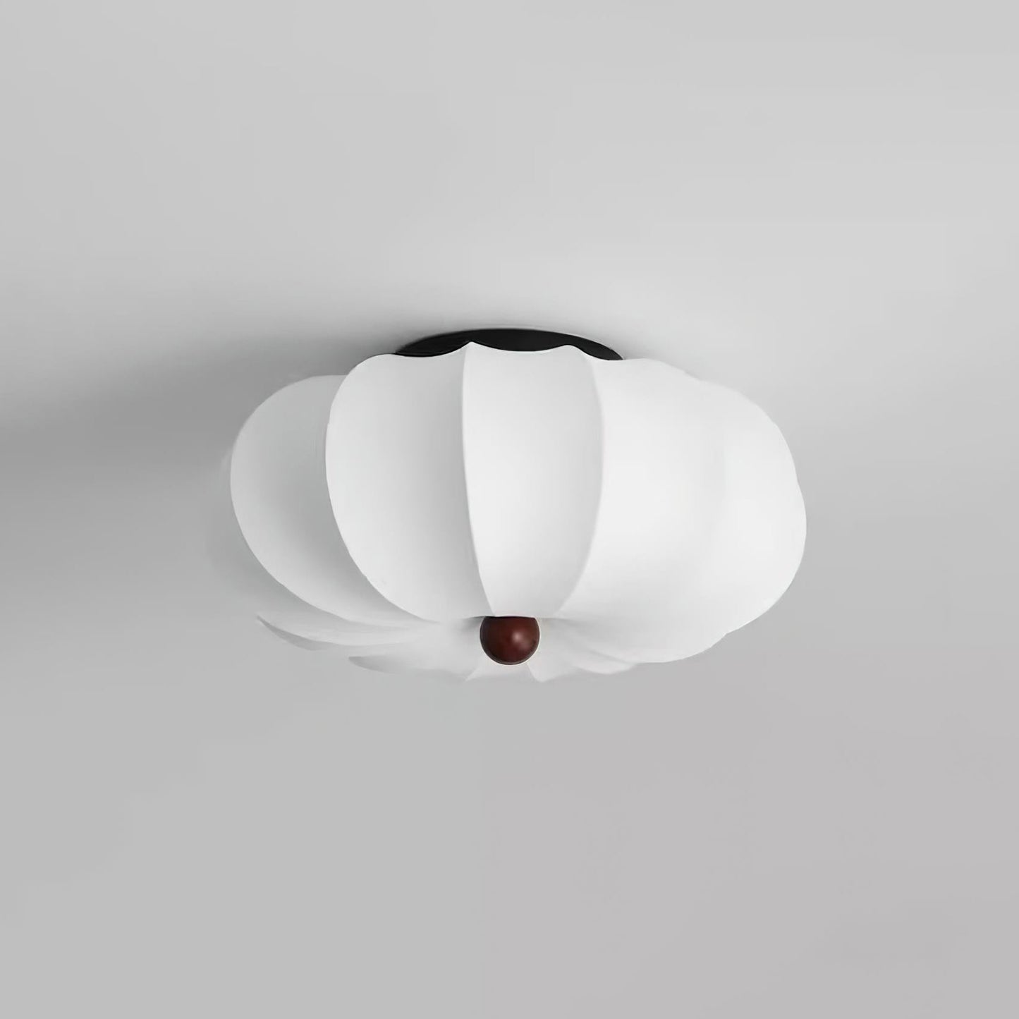 Soft Glow | Flush Mount Ceiling Light Fixture with Metal Canopy | Stylish LED Lighting for Modern Spaces 0