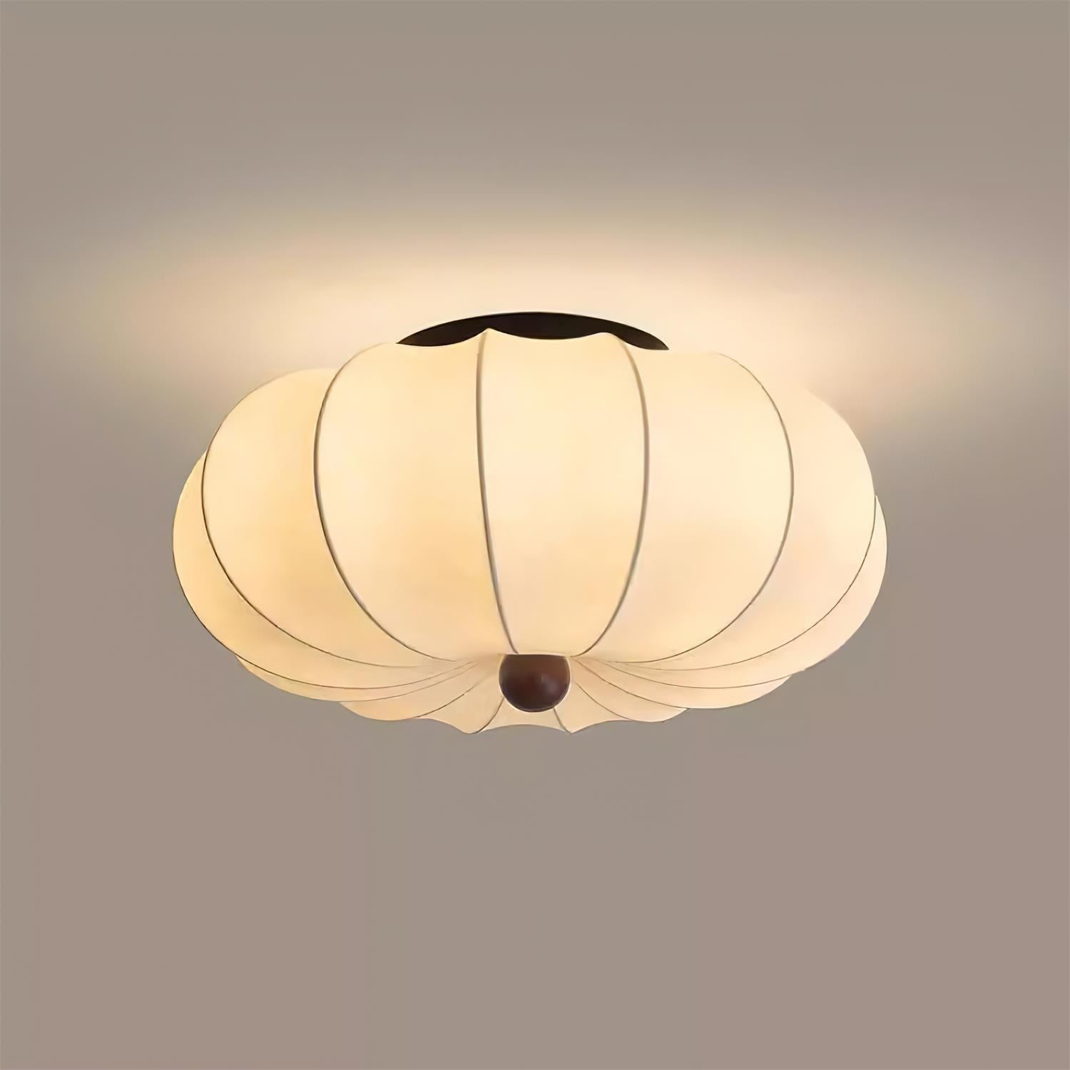 Soft Glow | Flush Mount Ceiling Light Fixture with Metal Canopy | Stylish LED Lighting for Modern Spaces 3