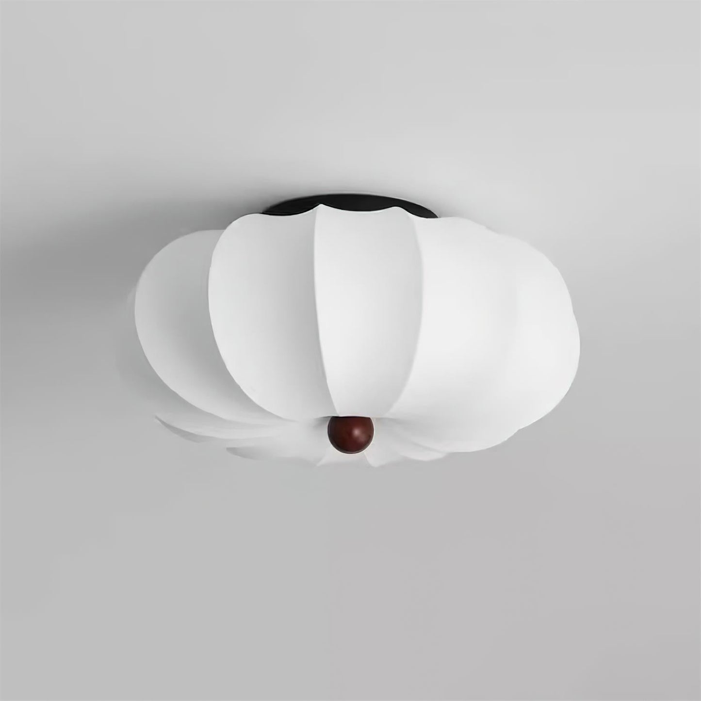 Soft Glow | Flush Mount Ceiling Light Fixture with Metal Canopy | Stylish LED Lighting for Modern Spaces 4