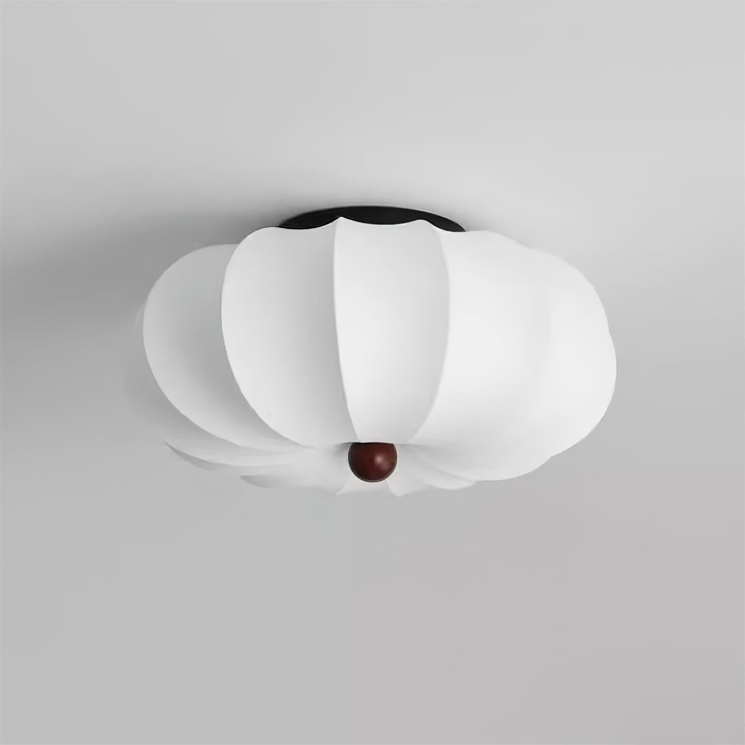 Soft Glow | Flush Mount Ceiling Light Fixture with Metal Canopy | Stylish LED Lighting for Modern Spaces 4