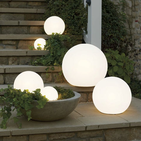 Solar Garden Lights | Weather-Resistant LED Sphere with Automatic Dusk Illumination | Enchanting Outdoor Ambiance for Any Space 5