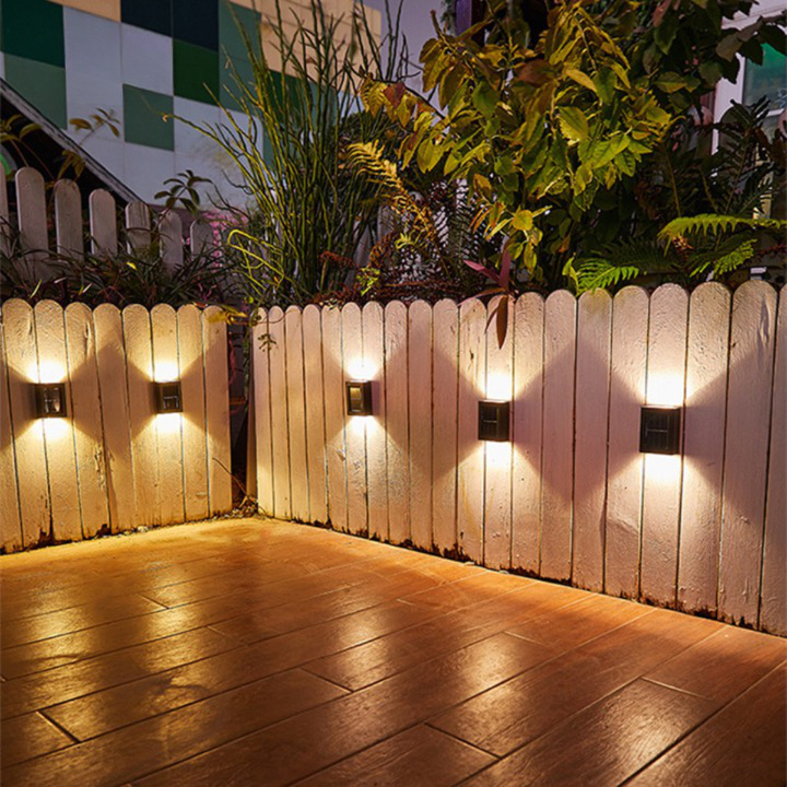 Solar Garden Lights | Wireless LED Solar Wall Lights with Automatic On/Off | Eco-Friendly Outdoor Lighting for Atmosphere 1