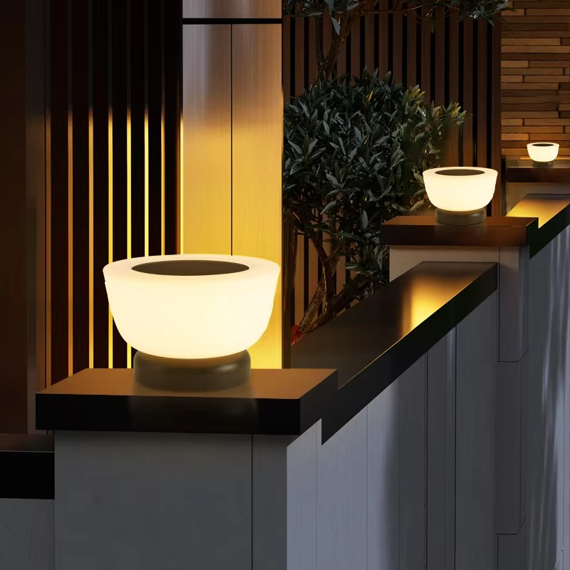 Solar Lights Outdoor | LED Landing Light with Automatic Dusk Activation | Weatherproof Design for Safe Pathway Illumination 0