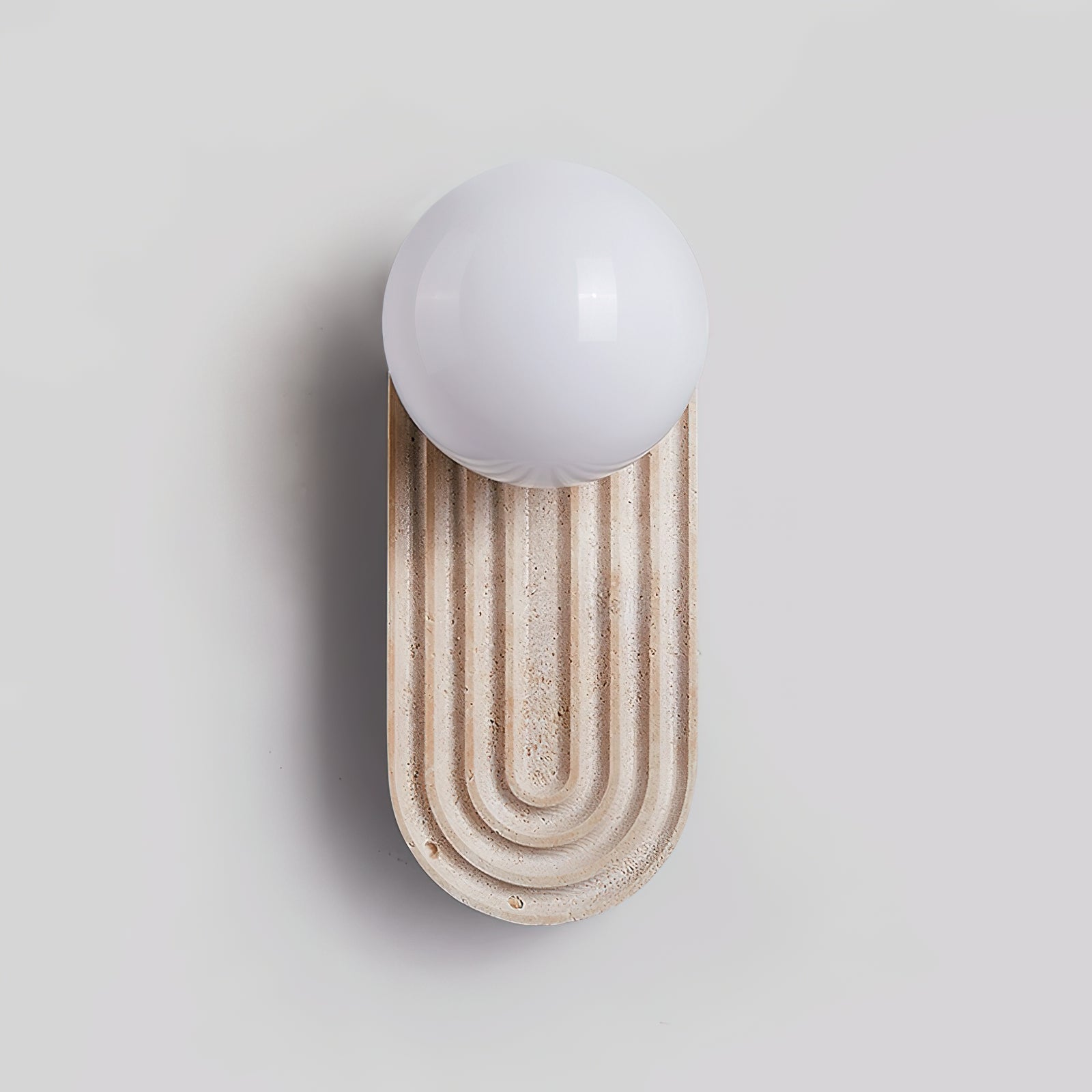 Stylish Travertine Wall Lamp | Elegant Design with Durable Construction for Indoor and Outdoor Use 2