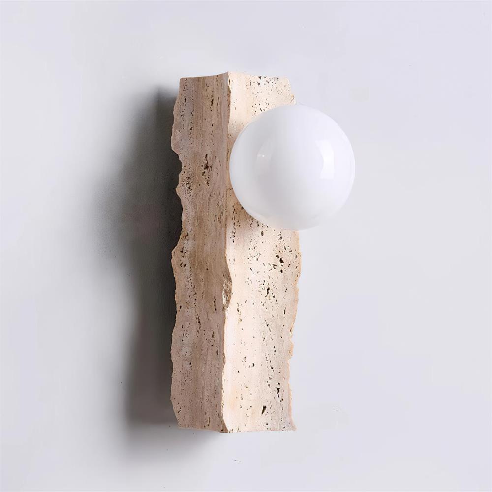 Stylish Wall Sconce Lighting with Metal Canopy & Glass Design for Modern Spaces 0