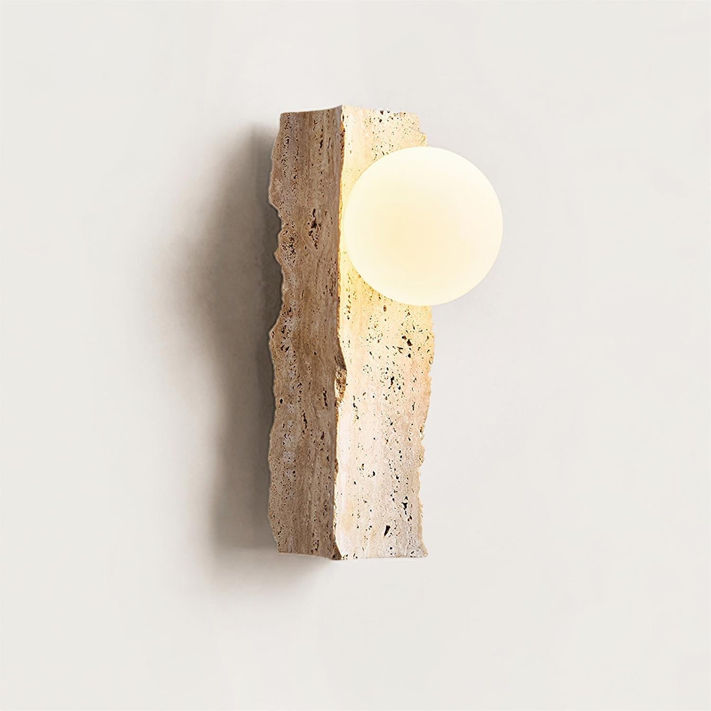 Stylish Wall Sconce Lighting with Metal Canopy & Glass Design for Modern Spaces 6