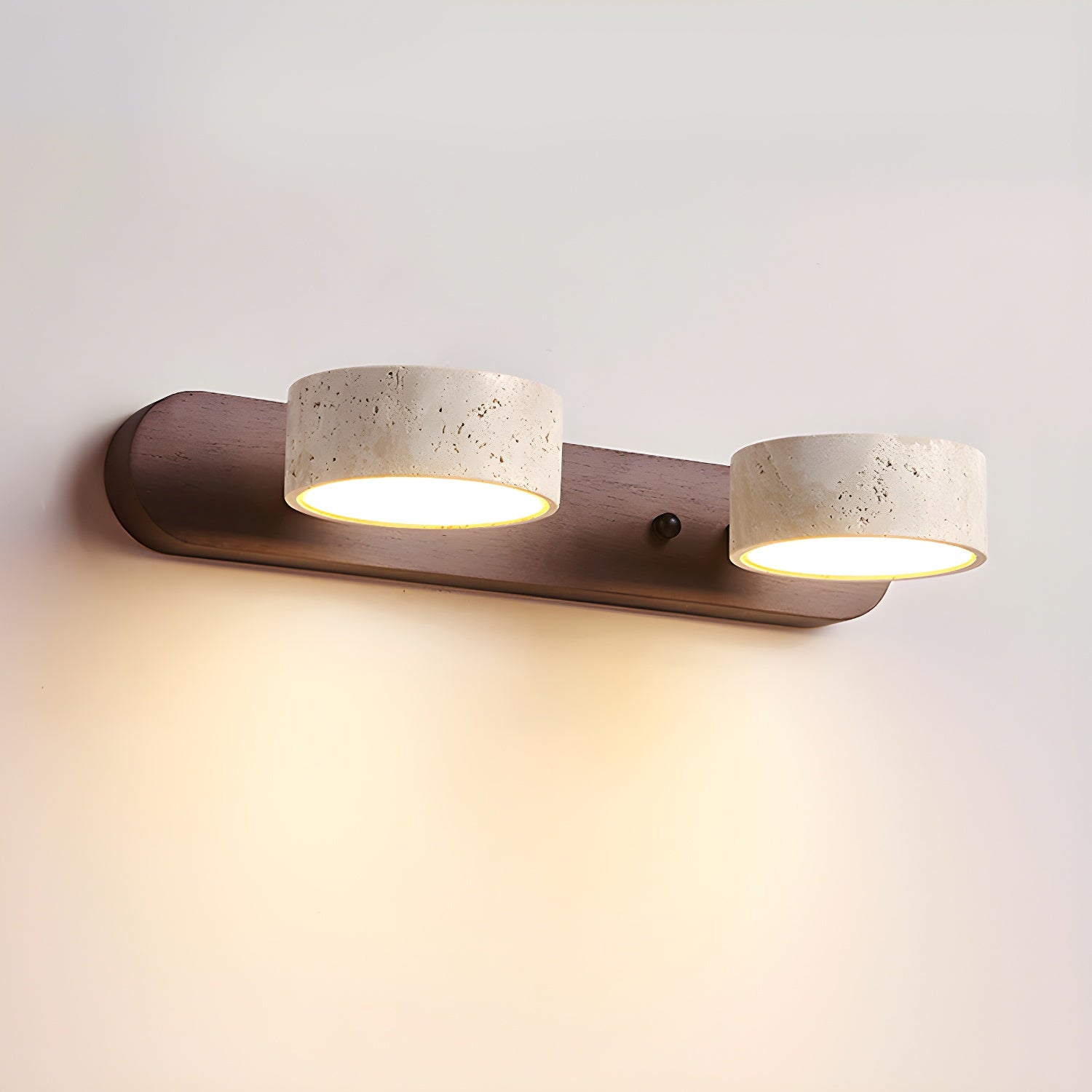 Ritta Wall Light - 2-Lights Walnut