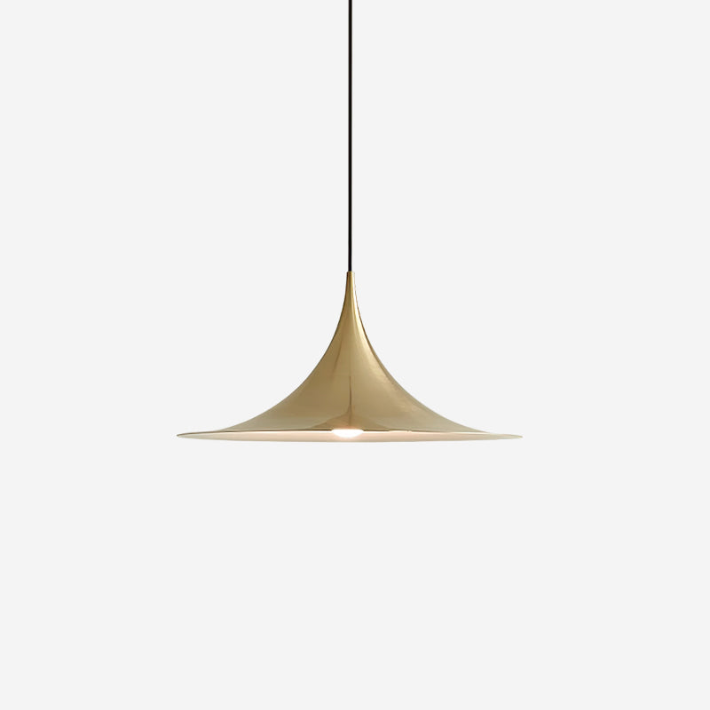 Trumpet Pendant Lamp - Copper